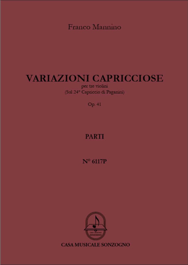 Variazioni capricciose op. 41